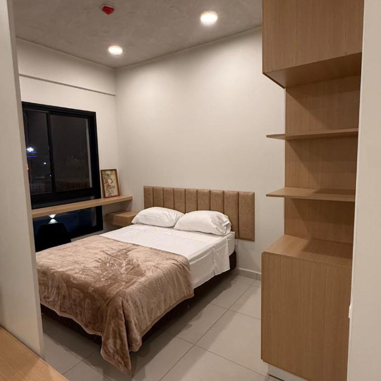 Studio Premium com piscina e segurança 24hrs - Two-Bedroom Apartment - 19