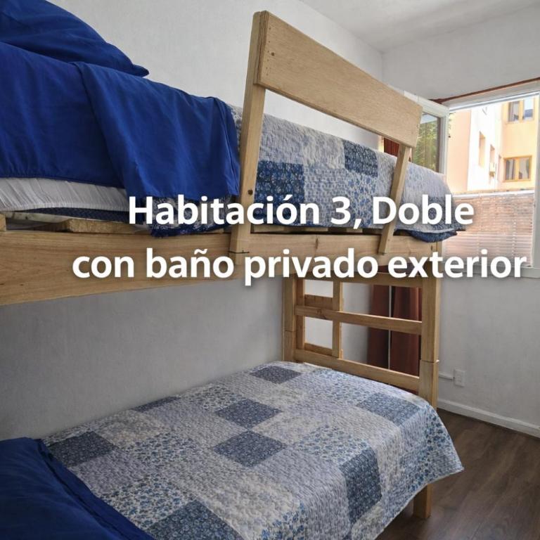 Hostal San Benito Chile - Double Room with Private External Bathroom - 3