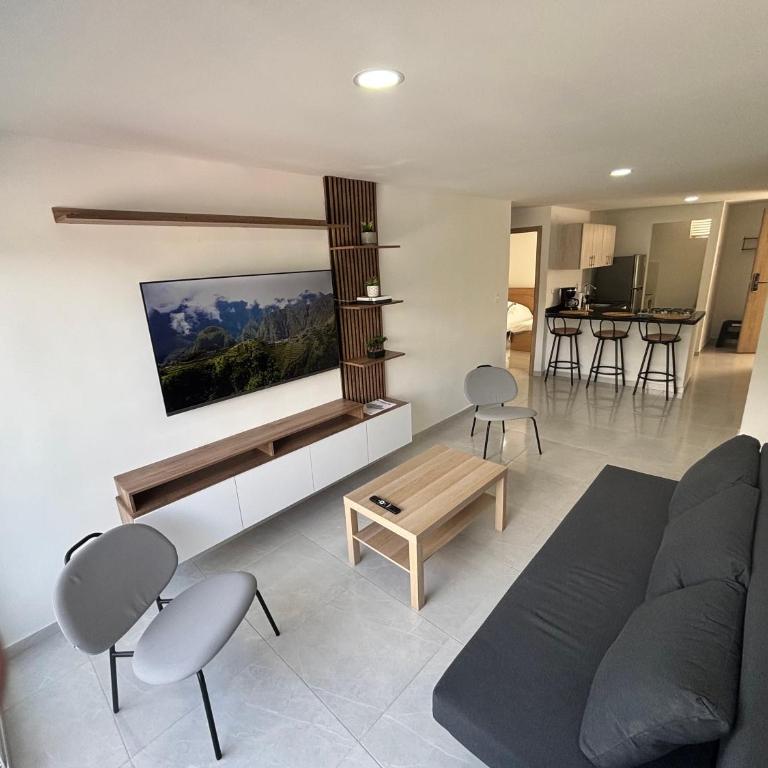 Modern 2BR Apartment with Balcony in San Gil PERFECT - Apartamento de 2 dormitorios - 2
