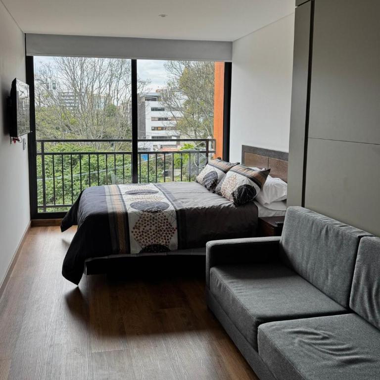 Loft Moderno calle 97, Coworking Jacuzzi y Turco - Apartamento de 1 dormitorio - 13