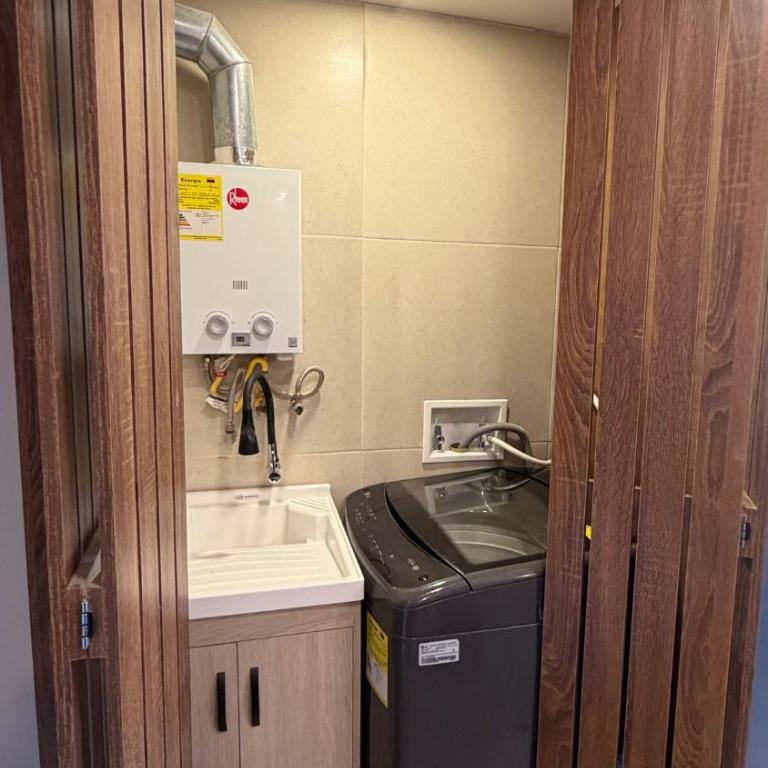 Apartamento en la Candelaria Bogotá - One-Bedroom Apartment - 19