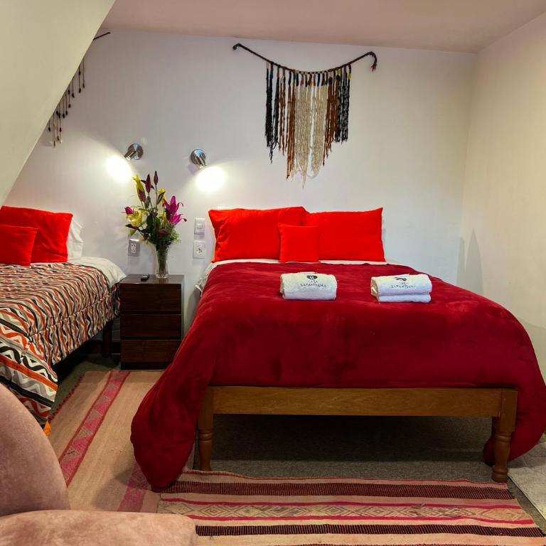CASA SAPANTIANA, cerca a Sacsayhuaman - Habitación Doble Estándar - 2 camas - 5