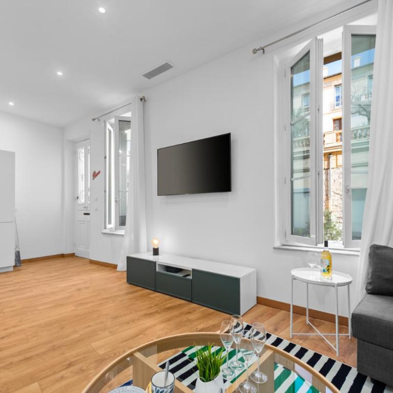 GUYAU II - Somptueux 2pièces-Carré d'Or Menton-Plage 1 minute - One-Bedroom Apartment - 14