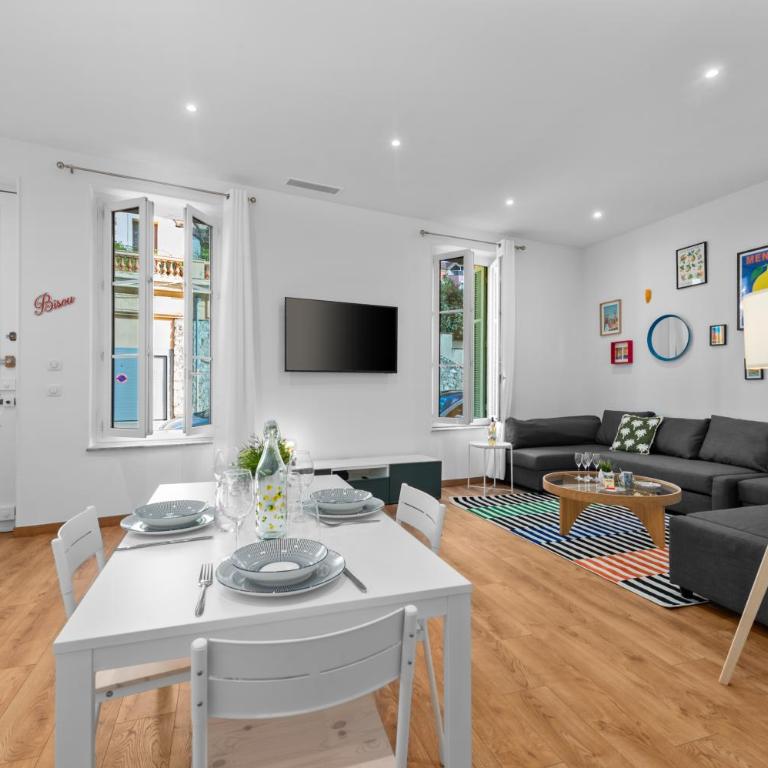 GUYAU II - Somptueux 2pièces-Carré d'Or Menton-Plage 1 minute - One-Bedroom Apartment - 17