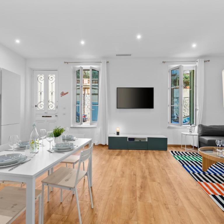 GUYAU II - Somptueux 2pièces-Carré d'Or Menton-Plage 1 minute - One-Bedroom Apartment - 23