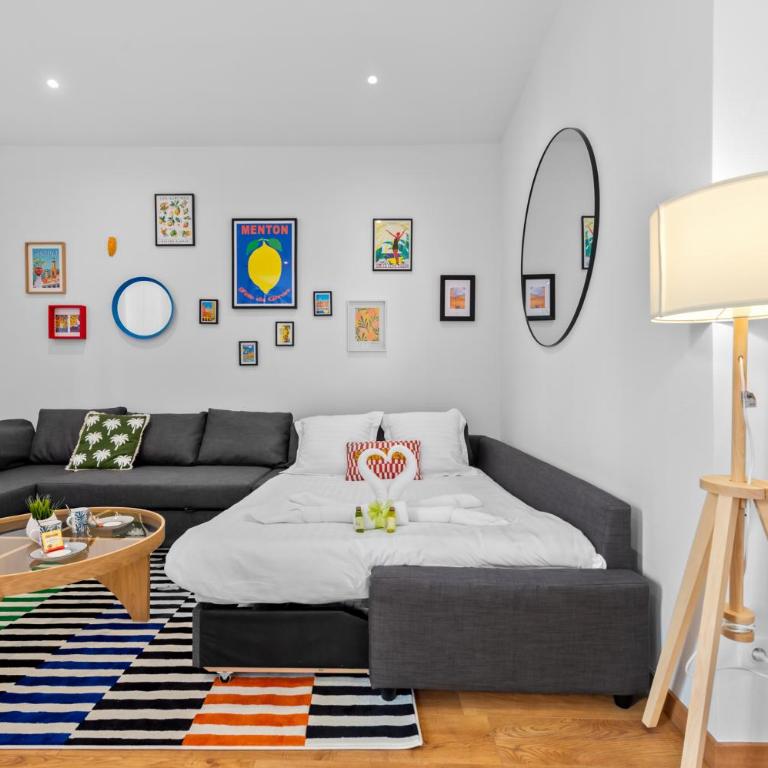 GUYAU II - Somptueux 2pièces-Carré d'Or Menton-Plage 1 minute - One-Bedroom Apartment - 25