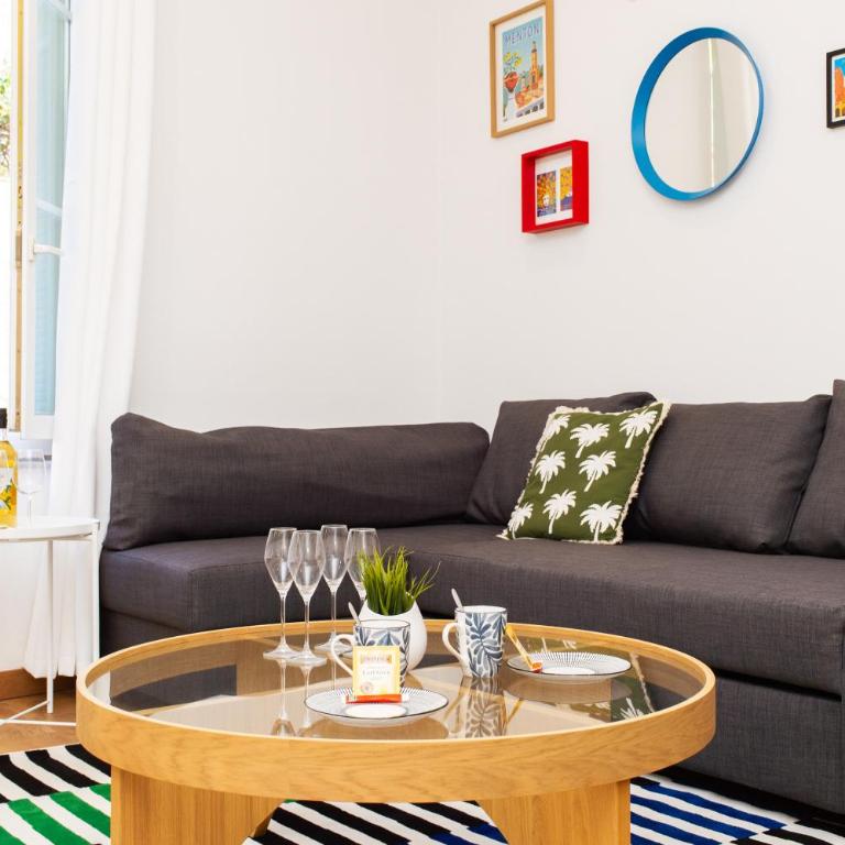 GUYAU II - Somptueux 2pièces-Carré d'Or Menton-Plage 1 minute - One-Bedroom Apartment - 26