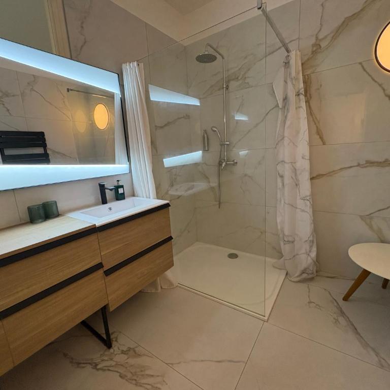 Sète centre sur les quais - appartement standing, spacieux, climatisé - Apartment mit 3 Schlafzimmern - 7