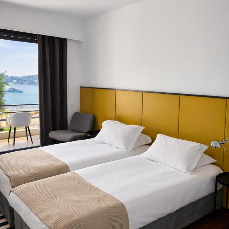 Hôtel Le Versailles - Chambre Lits Jumeaux avec Balcon - Vue sur Mer - 2