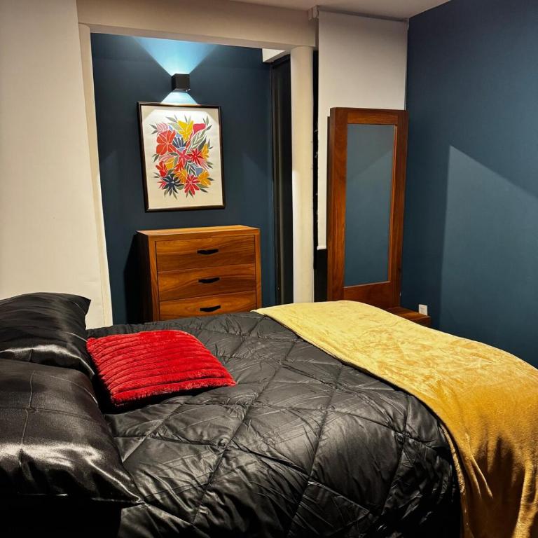 Coyoacán Premium 30 m de Metro Ecobici Wifi - Three-Bedroom Apartment - 15