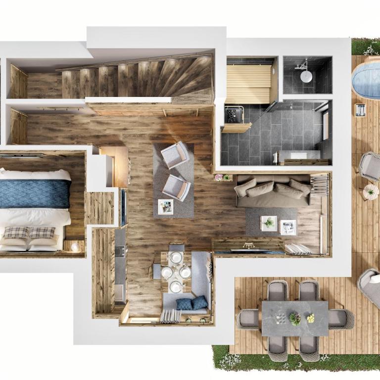MONDI Chalets am Grundlsee - Chalet - Studio Deluxe - 7