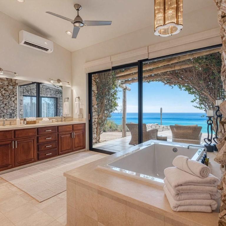 Oceanfront Villa with Pool, Hot Tub, Fireplace & BBQ - Villa - Beach Front - 12
