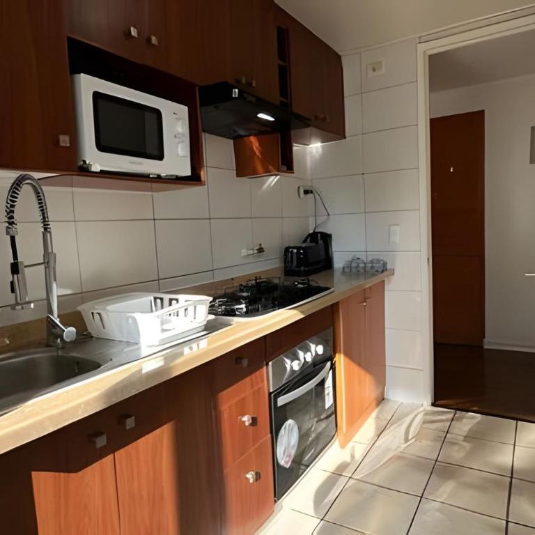 Andino Suites, Departamentos Full equipados en el centro de Santiago. - Three-Bedroom Deluxe Apartment - 11
