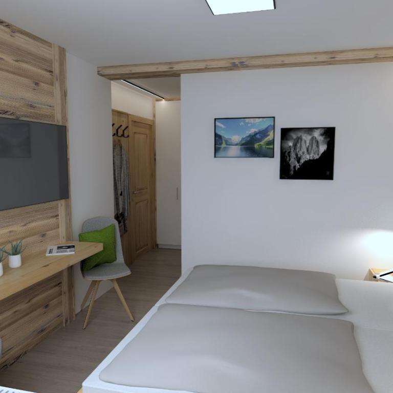Gästehaus Oberauer - Doppelzimmer mit Bergblick - 2
