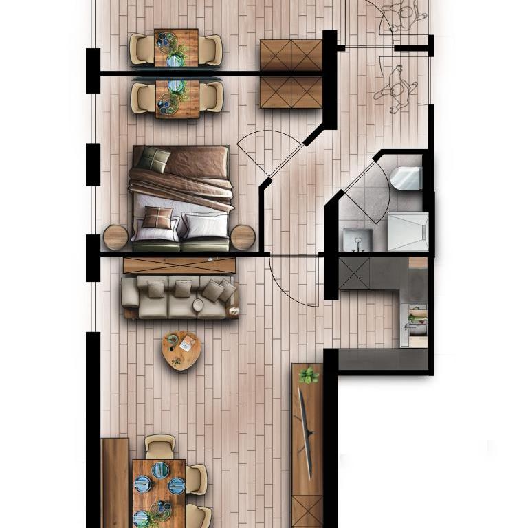 Terravita - Appartement 2 Chambres - 1