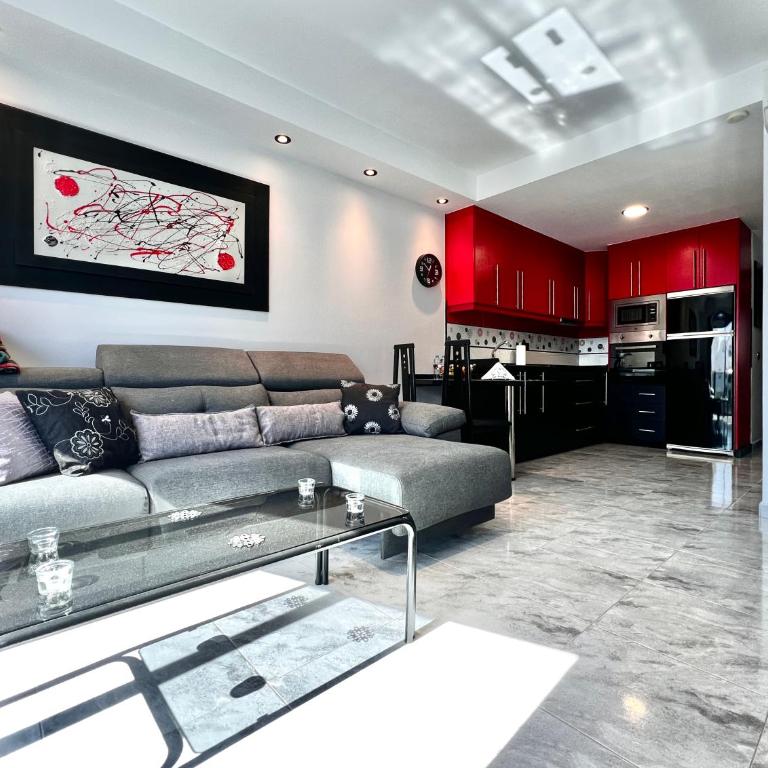 Atlantic Green 3 Apartment, Terrace, Solarium and Spa - One-Bedroom Apartment - 8