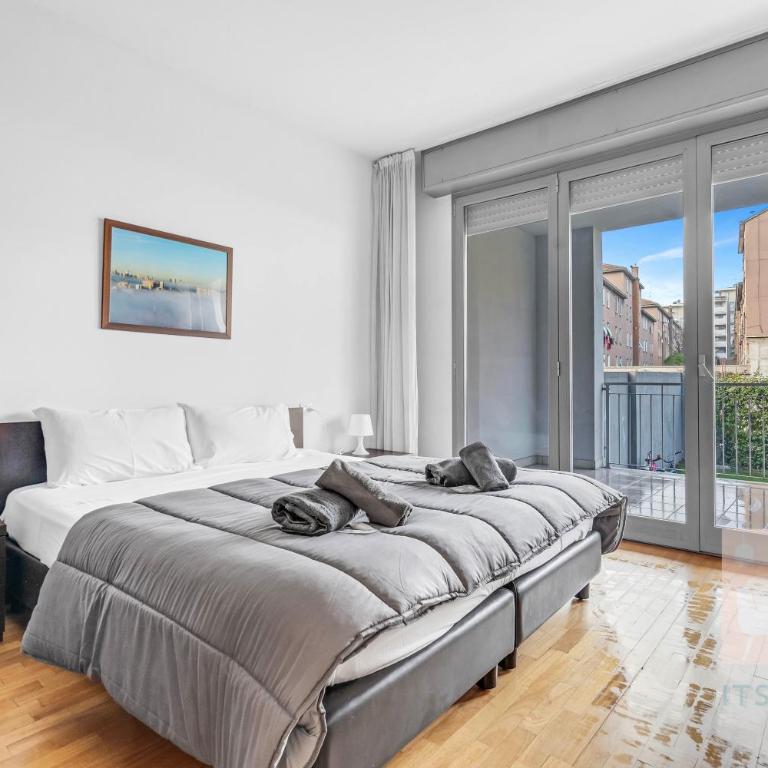 BON7 Appartamento luminoso a Milano per 4 - Appartamento con 1 Camera da Letto - 1
