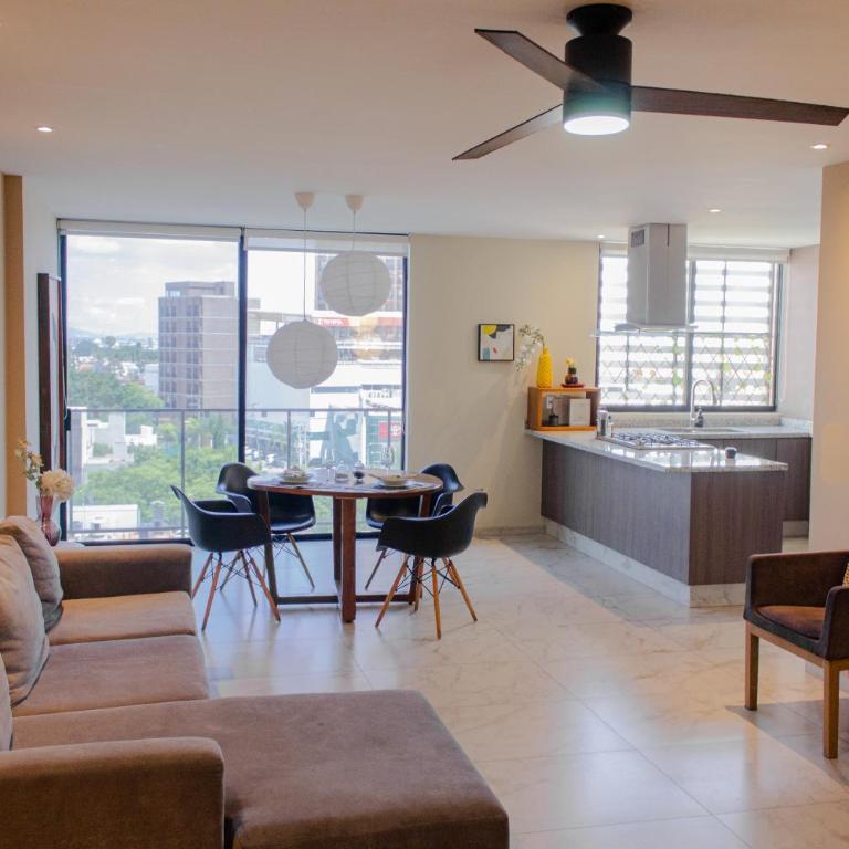 DreamHaus Country Club Guadalajara - Apartamento Deluxe de 1 dormitorio con vistas a la ciudad - 3