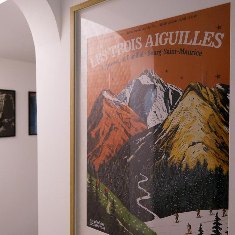 Les Trois Aiguilles - T4 à 500m du funiculaire - 3 balcons - Ski Room - Three-Bedroom Apartment - 28