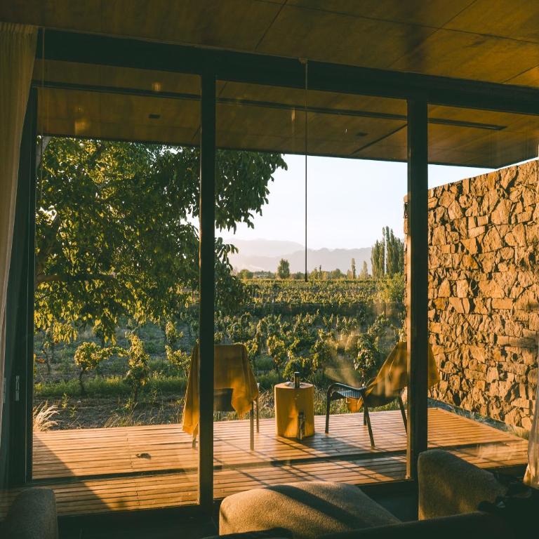 Boutique Hotel Bodega CICLO ANDINO - Deluxe Double or Twin Room with Mountain View - 1