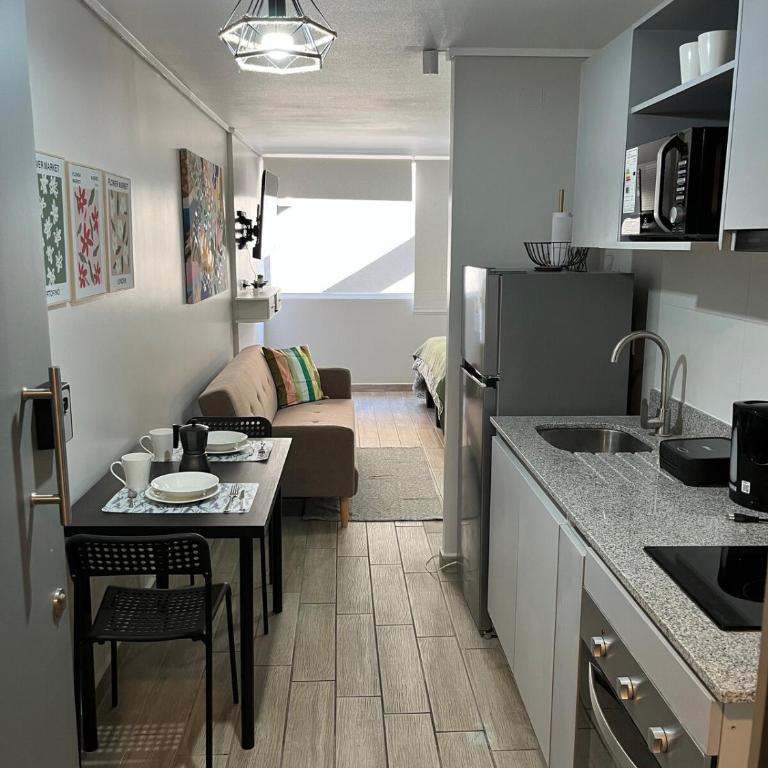 Studio para 3 personas, a pasos del Movistar Arena D013 - One-Bedroom Apartment - 2