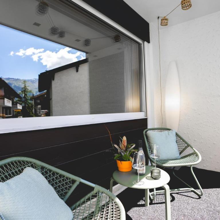 Matterhorn Hideaway balcony and perfect view - Apartment mit 2 Schlafzimmern - 15