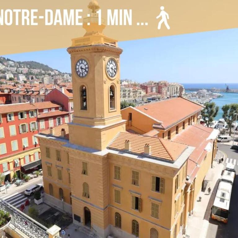 Bright modern studio, Nice Port, walk to tram and beach! - Appartement 1 Chambre - 23
