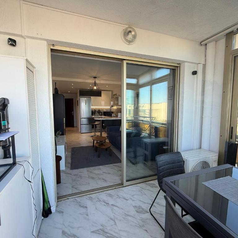 Studio Front de Mer - Vue Panoramique - Parking Privé - Clim & Plage - Studio mit Meerblick - 25
