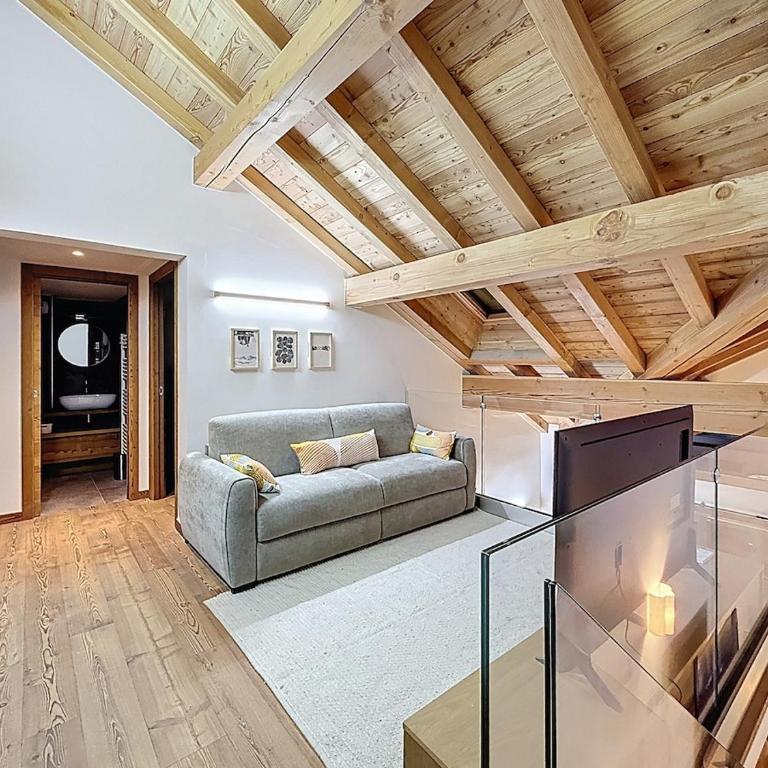 La Tanière d'Altaïr, duplex premium ski-in ski-out 8p avec garage - Three-Bedroom Apartment - 8