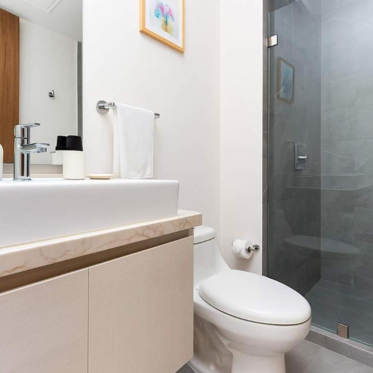 Luxury Condo 1BR Kitchen AC Gym Pool Cinema - Apartamento - 6
