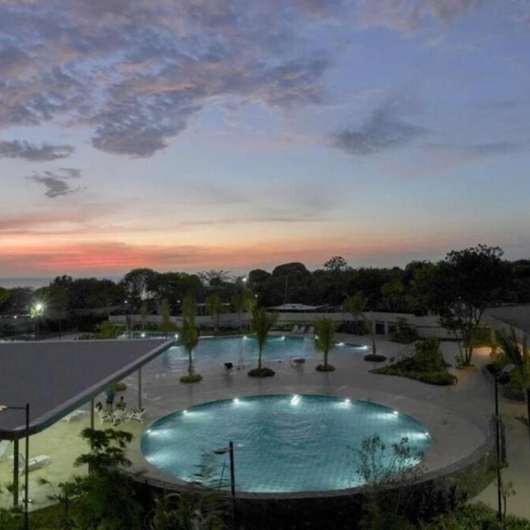 Apto Frente al Mar,Santa Marta, Piscina, Mar - One-Bedroom Apartment with Balcony and Sea View - 16