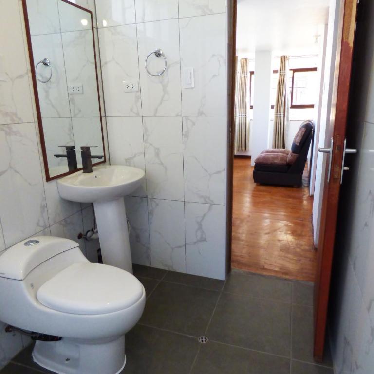 Tierra Espiritual - Andean Holistic Hotel - Two-Bedroom Apartment with City View - 12