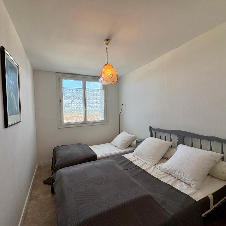 Magnifique vue mer, apt 2 chambres pour 5 pers, proche avenue de la Mer - FR-1-323-311 - Appartement - 14