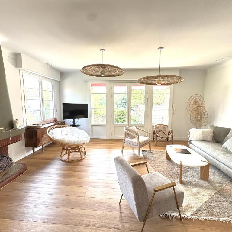 Maison Basco-Landaise proche port, 8 couchages, moderne et rénovée - FR-1-474-283 - Villa - 1