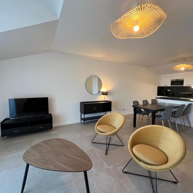Duplex T4 Centre-ville Arcachon, 6 pers, Terrasses avec Aperçu Bassin, Plage 100m - FR-1-474-261 - Apartment - 1