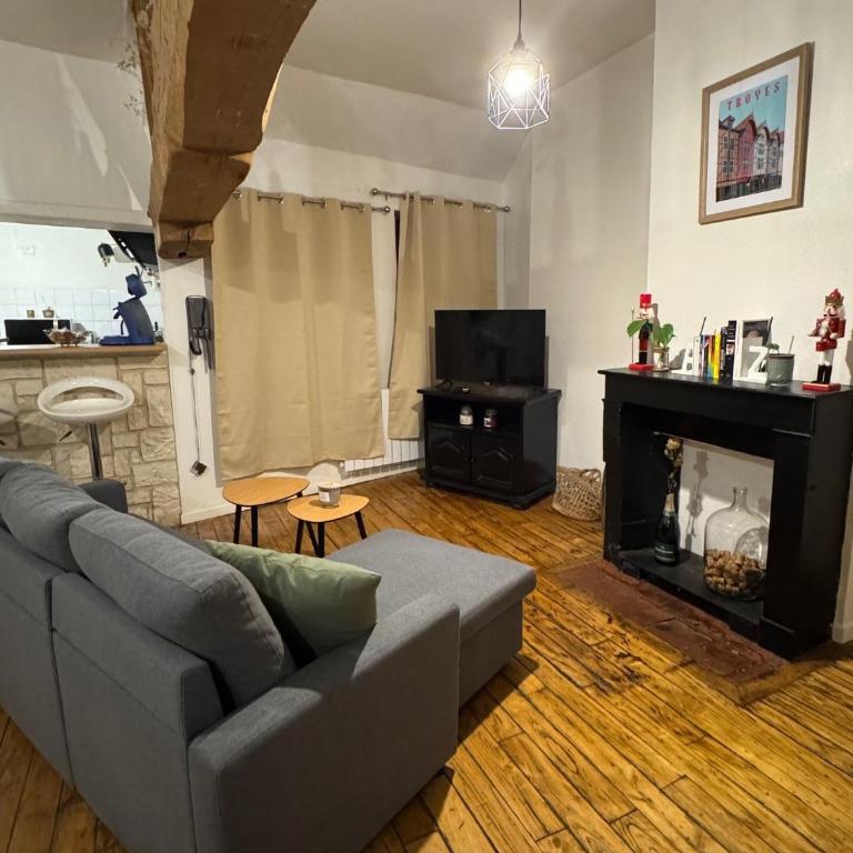 Appartement unique au Cœur historique de Troyes - Apartment mit 1 Schlafzimmer - 15