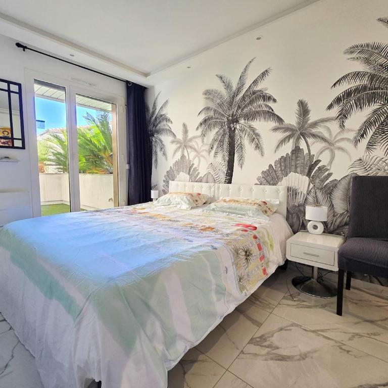 51m2 Gray d'Albion, Croisette, terrasse & clim - Apartment mit 1 Schlafzimmer - 3
