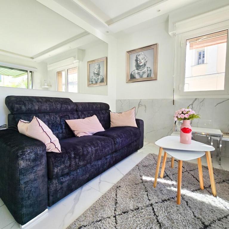 51m2 Gray d'Albion, Croisette, terrasse & clim - Apartment mit 1 Schlafzimmer - 7