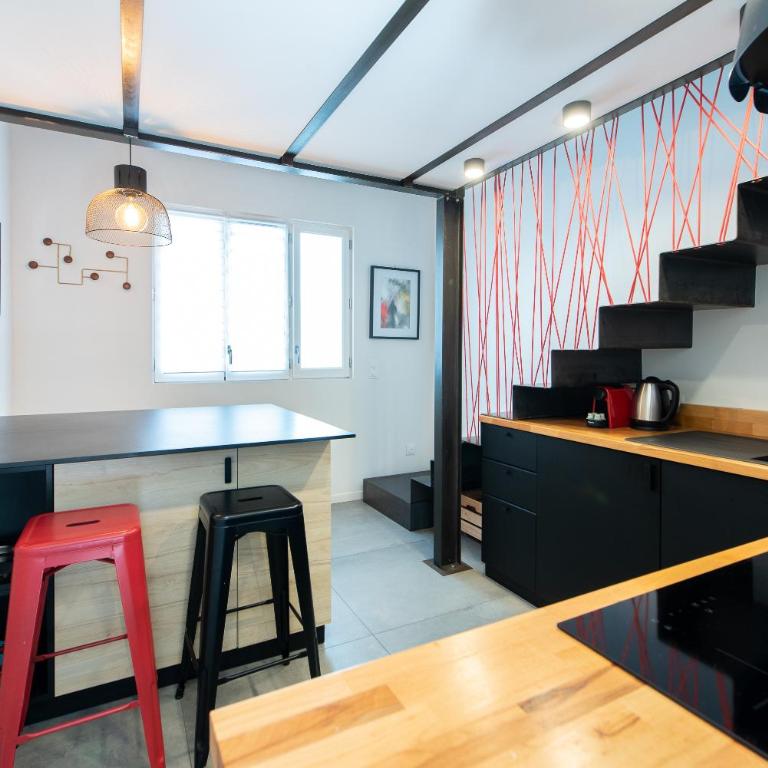 LE CHANCEUX fabuleux duplex en design, pour loisir en couple ou congrès - Appartement 1 Chambre Deluxe - 5