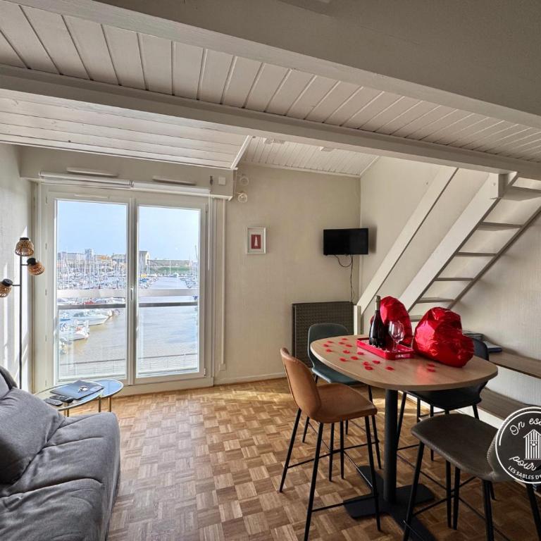 Cap au port - Studio duplex 2 pers avec vue port - Monolocale su 2 Livelli - 5