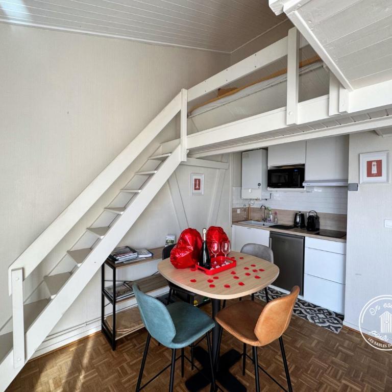 Cap au port - Studio duplex 2 pers avec vue port - Monolocale su 2 Livelli - 1