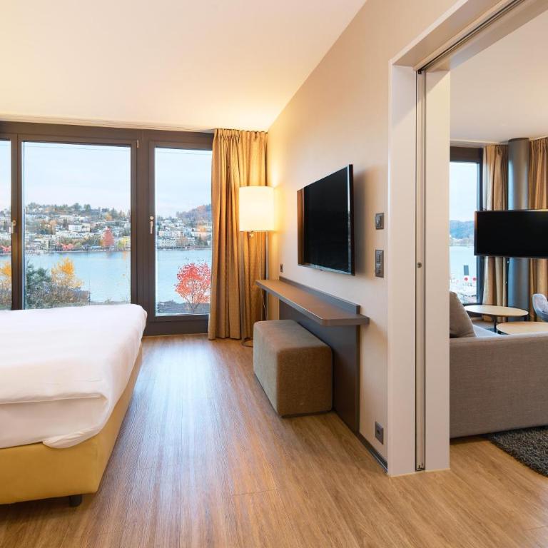 Radisson Blu Hotel, Lucerne - Suite zur Seeseite - 3