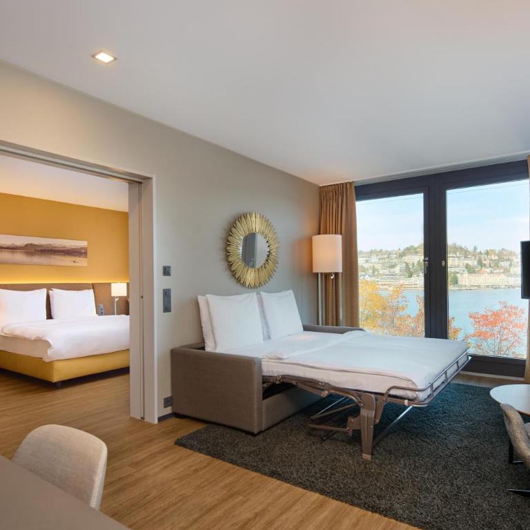 Radisson Blu Hotel, Lucerne - Suite zur Seeseite - 4