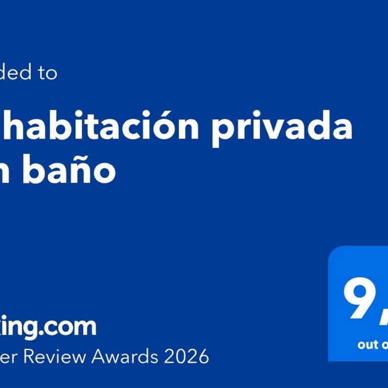 Mi habitación privada con baño - Single Room with Private Bathroom - 1