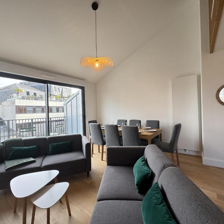 Le Corner - Hyper Centre - Terrasse - 8 pers - Appartement 4 Chambres avec Balcon - 3