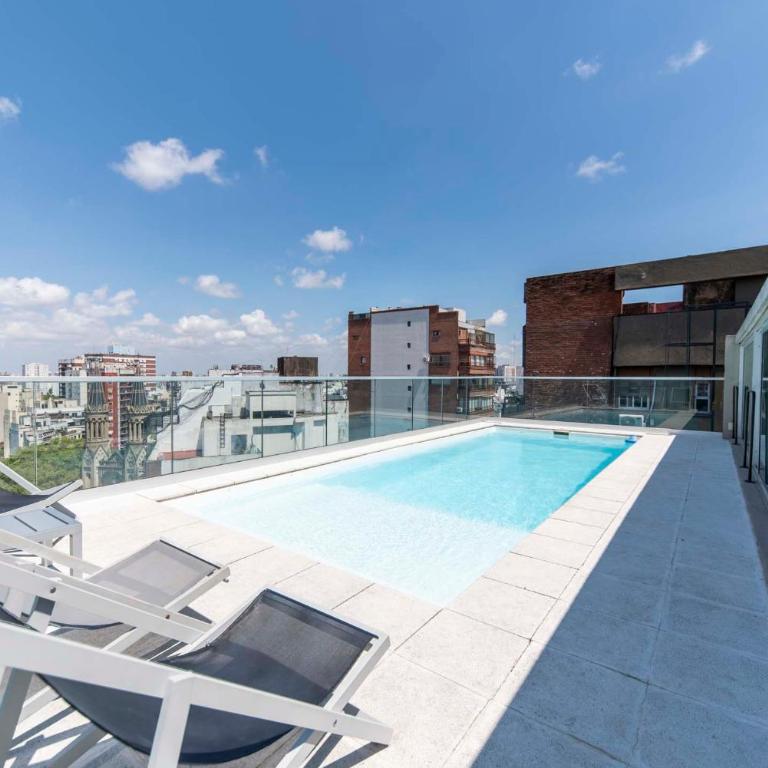 Amazing View Studio with Pool & Gym in Palermo - Apartamento de 2 dormitorios - 59