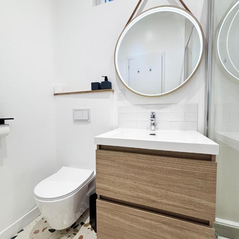 Le 47, Appart calme & cosy hypercentre Rennes - Apartment mit 1 Schlafzimmer - 11