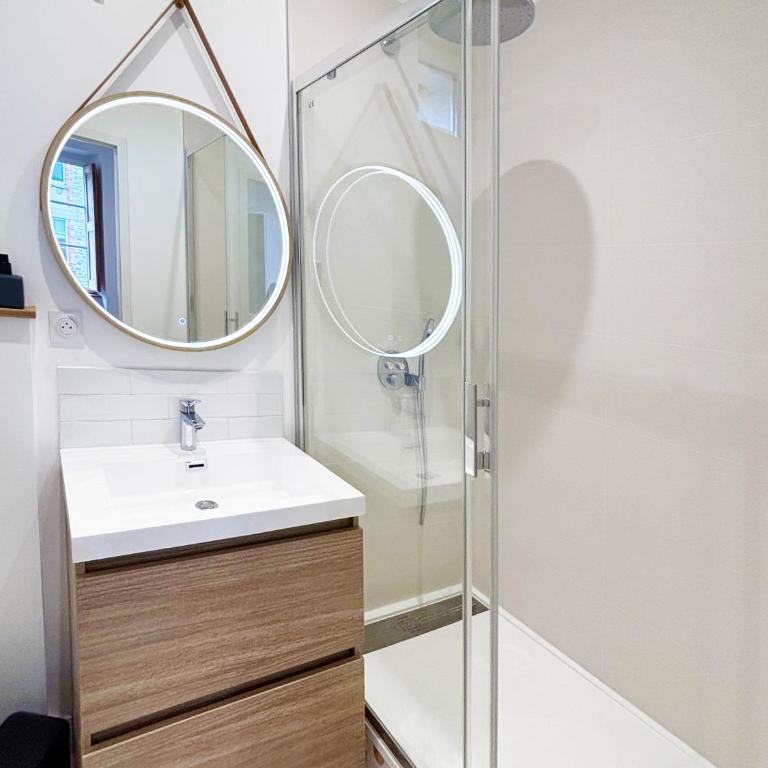 Le 47, Appart calme & cosy hypercentre Rennes - Apartment mit 1 Schlafzimmer - 15