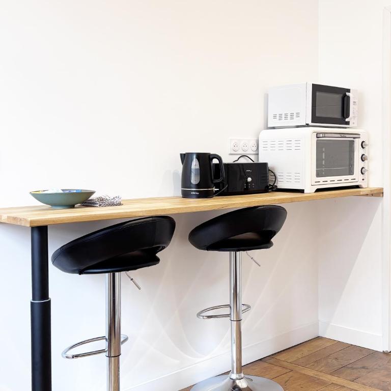 Le 47, Appart calme & cosy hypercentre Rennes - Apartment mit 1 Schlafzimmer - 18