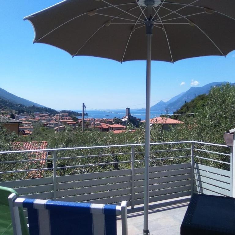 Apartments Lago Malcesine - Camera Matrimoniale con Balcone e Vista Mare - 1